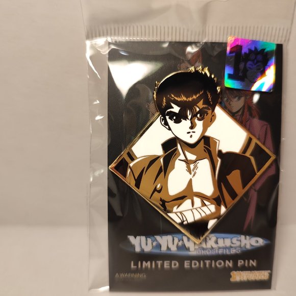 Yusuke Urameshi Official Yu Yu Hakusho Limited Edition Pin - Picture 3 of 3